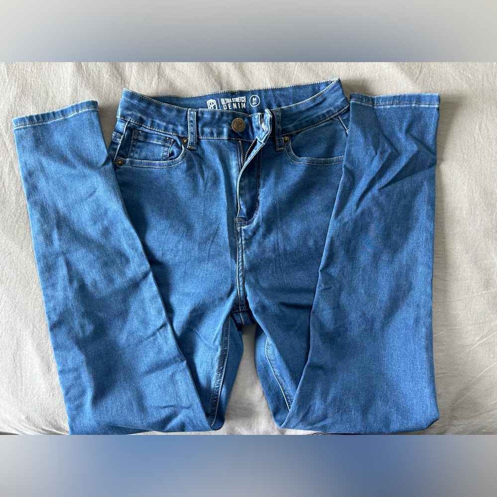 Born Primitive High Rise Blue Jeans